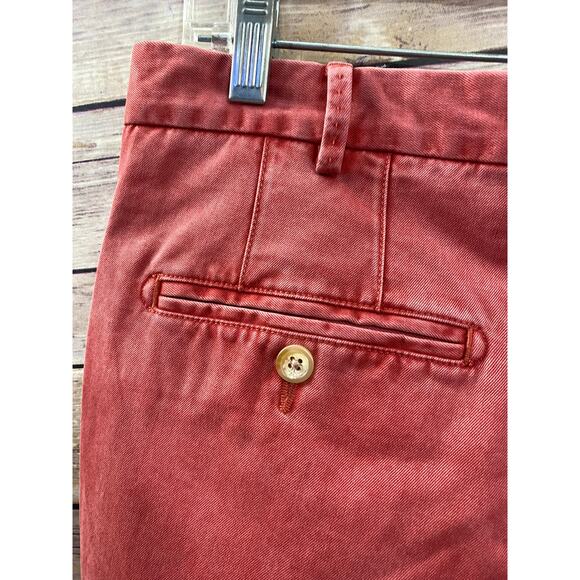 NWT Peter Millar Soft Touch Pants Faded Red Color Golf Classic 100% Pima Cotton - Picture 6 of 10